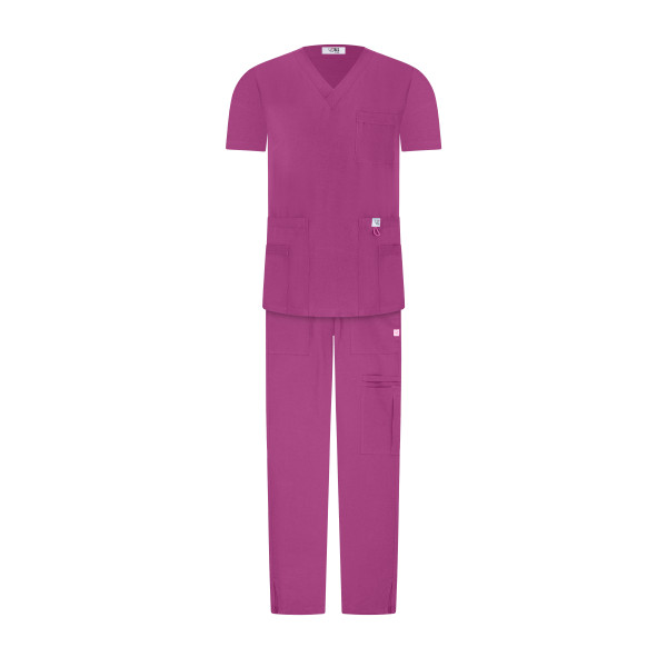 Breathing Scrub Set - Magenta